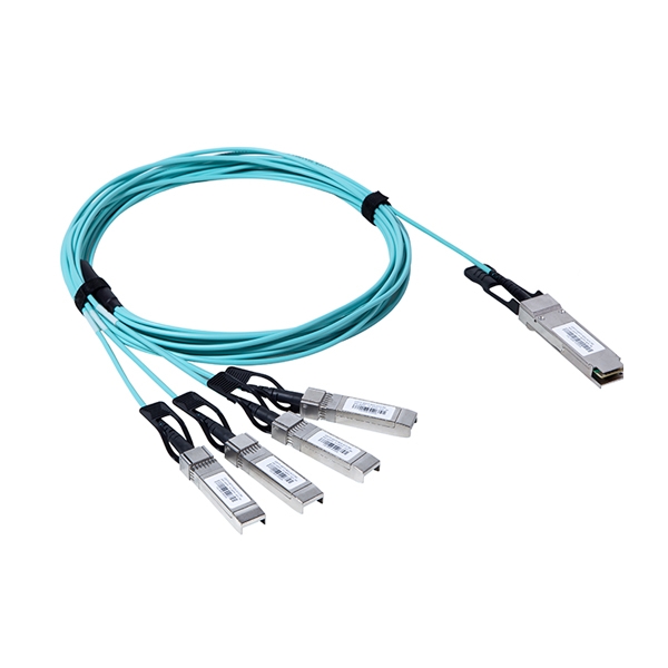 40G QSFP+ to 4x10G SFP+ Breakout AOC Cables 