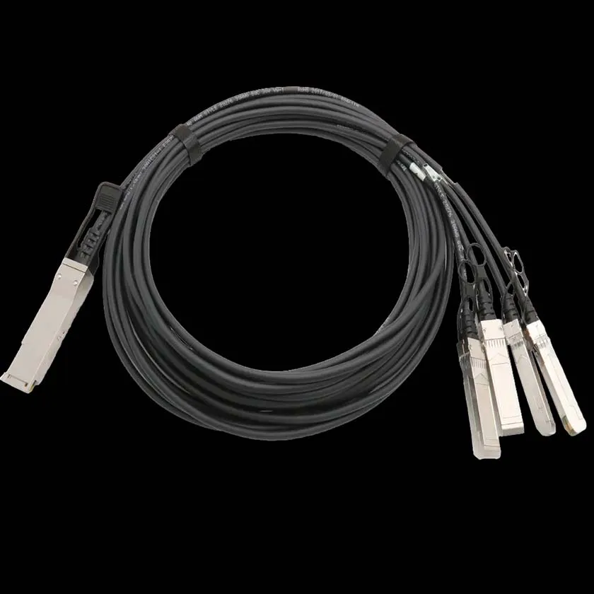 HTF 200G PAM4 QSFP56 to 4xSFP56 Direct Attach Cable