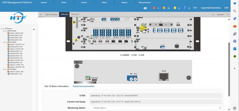 HTF’s Masterpiece: The High-Precision OTDR Optical Time Domain Reflectometer