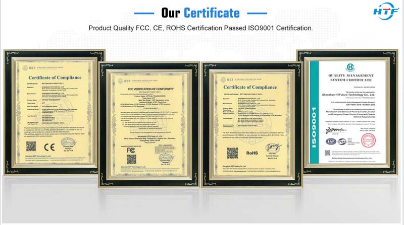 HTF Certifications in Fiber Optic Communications