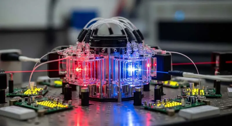 red and blue light amplifiers