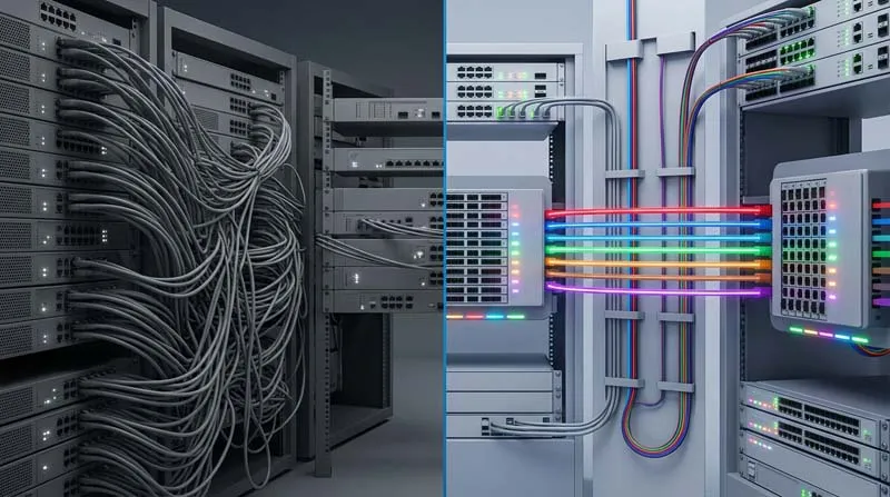 Colored-light DWDM